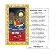 2025 JUBILEE GOLD EMBOSSED HOLY CARD